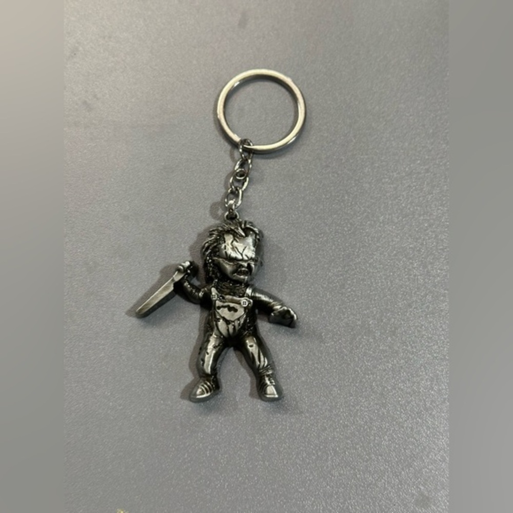 NEW keychain bag purse charm‎ novelty accessory horror metal